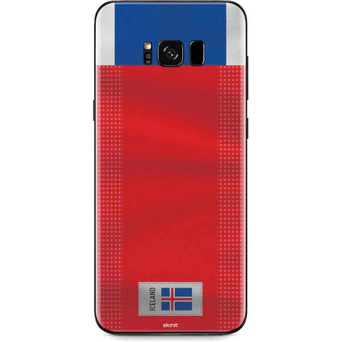 Iceland Soccer Flag Galaxy S8 Plus Skin